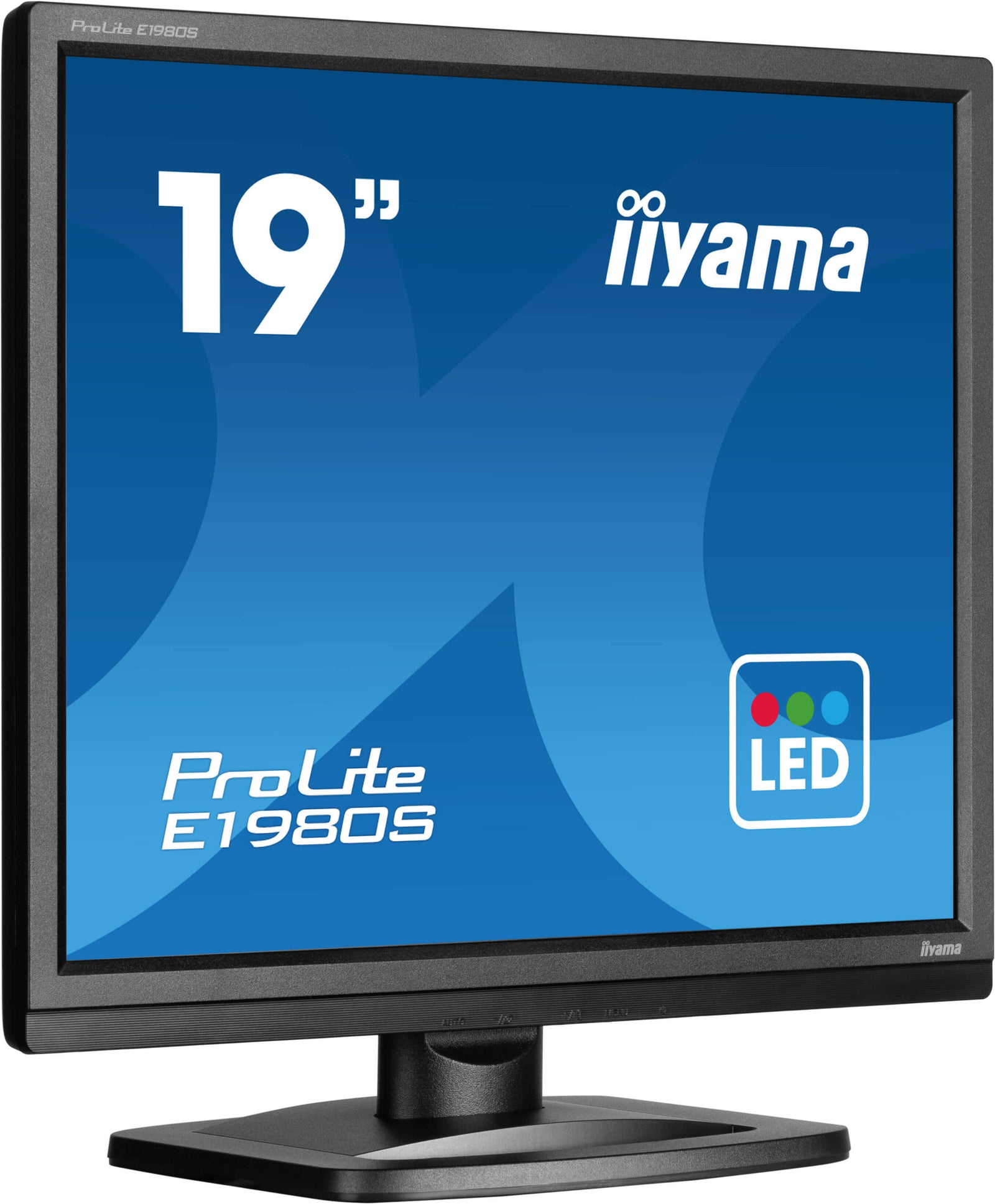 iiyama ProLite E1980S-B1 19" 75Hz 3ms SXGA LED-Backlit Monitor Desktop Monitor iiyama
