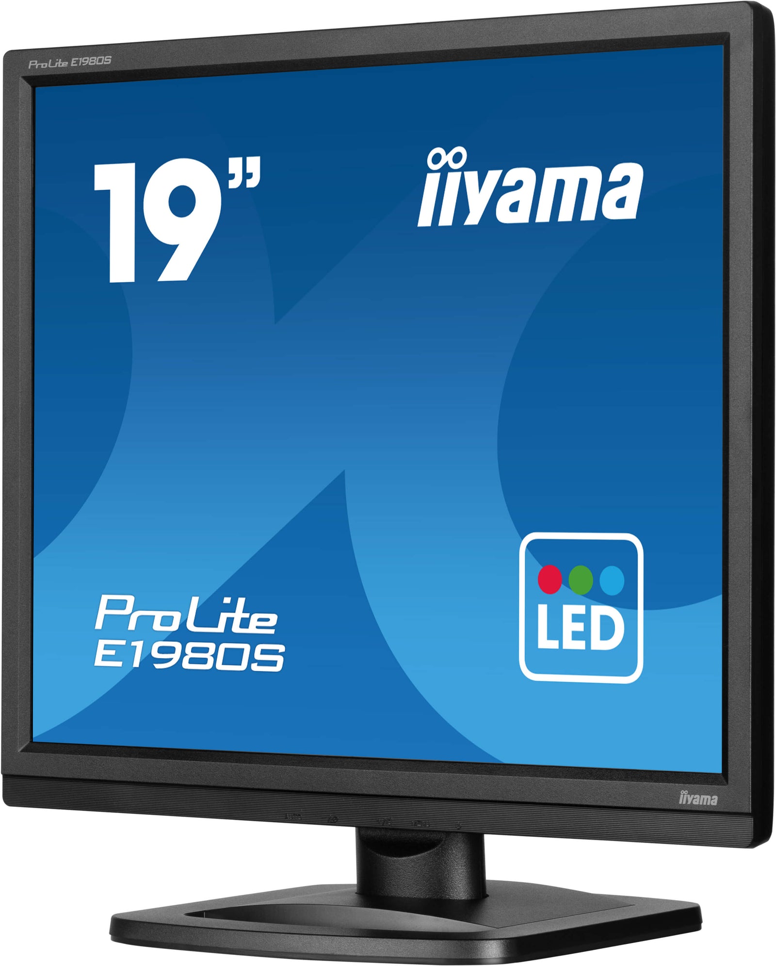 iiyama ProLite E1980S-B1 19" 75Hz 3ms SXGA LED-Backlit Monitor Desktop Monitor iiyama
