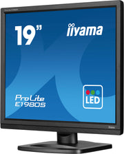iiyama ProLite E1980S-B1 19" 75Hz 3ms SXGA LED-Backlit Monitor Desktop Monitor iiyama