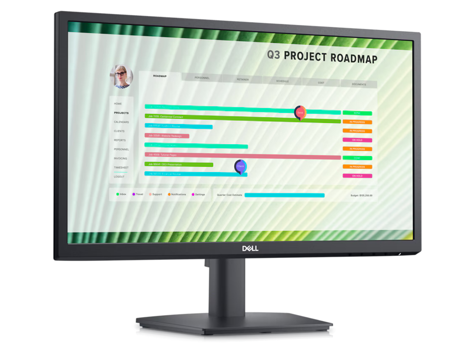 Dell E2223HV 21.45" 60Hz 8ms Full HD Desktop Monitor Desktop Monitor Dell