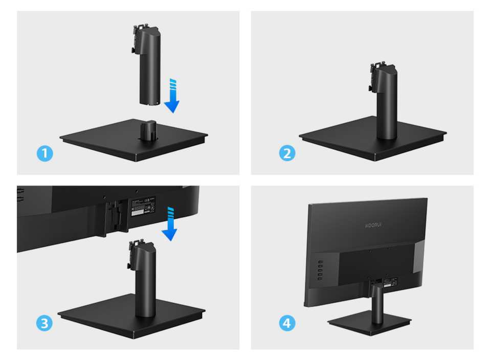 Koorui E2721F 27" 100Hz 5ms QHD Office Monitor Desktop Monitor Koorui