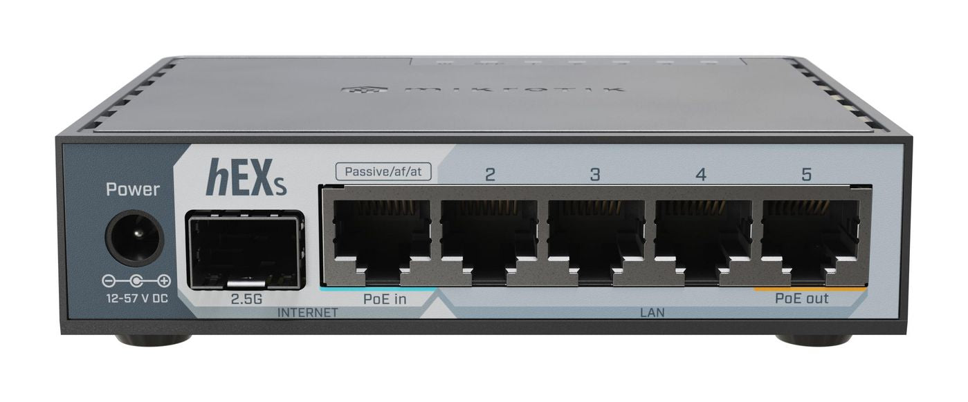 MikroTik hEX S (2025) Gigabit Wired Router | E60IUGS Wired Router MikroTik