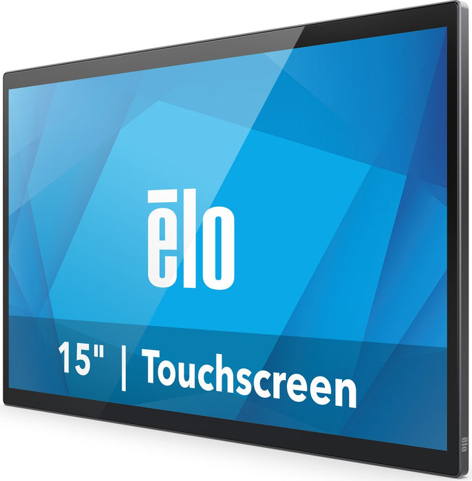 Elo 1504LS 15" Full HD 10 TP Dark Gray Metallic Touchscreen Monitor | E968313 Touchscreen Monitor Elo