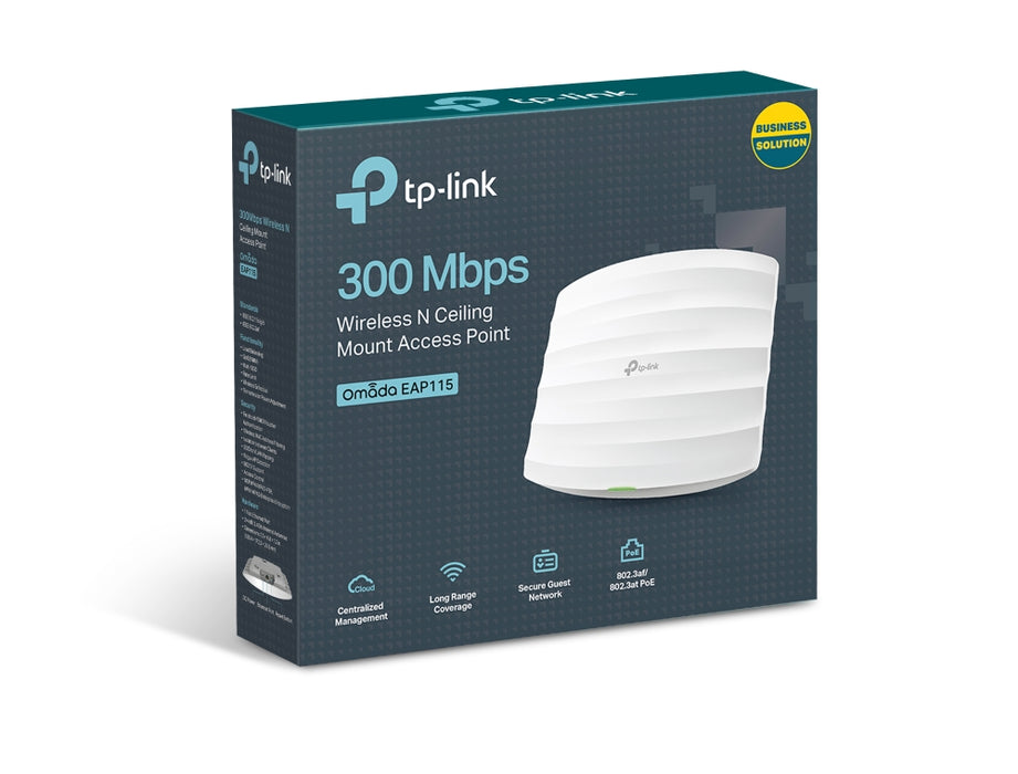 TP-Link EAP115 300Mbps Wireless N Ceiling Mount Access Point