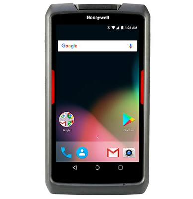 Honeywell EDA71 4G LTE-TDD & LTE-FDD 64 GB 17.8 cm (7") Qualcomm Snapdragon 4 GB Ram Wi-Fi 5 (802.11ac) Android 10 Black Tablet | EDA71-1-B961SAGOK Tablet Honeywell