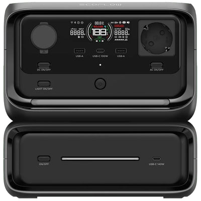 EcoFlow RIVER 3 Max Portable Power Station - 572Wh | EFRIVER3MAX-UK-CBOX EcoFlow Power Stations EcoFlow