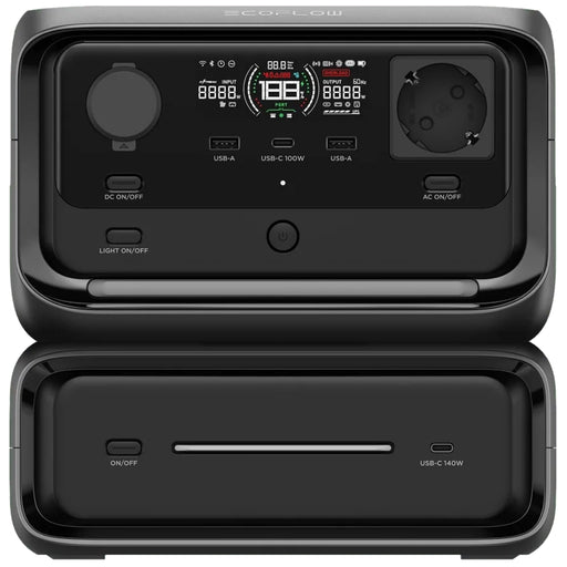 EcoFlow RIVER 3 Max Portable Power Station - 572Wh | EFRIVER3MAX-UK-CBOX EcoFlow Power Stations EcoFlow