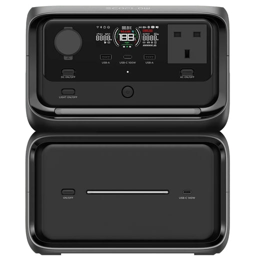 EcoFlow RIVER 3 Max Plus + EB600 Extra Battery Hard Bundle | EFRIVER3MaxPlus-UK-CBOX EcoFlow Power Stations EcoFlow