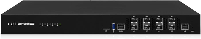 Ubiquiti EdgeRouter Infinity SFP/SFP+ 8 Port Router | ER-8-XG Network Switch Ubiquiti