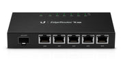 Ubiquiti EdgeRouter X SFP 5 Port Passive-PoE Gigabit Wired Router | ER-X-SFP Wired Router Ubiquiti