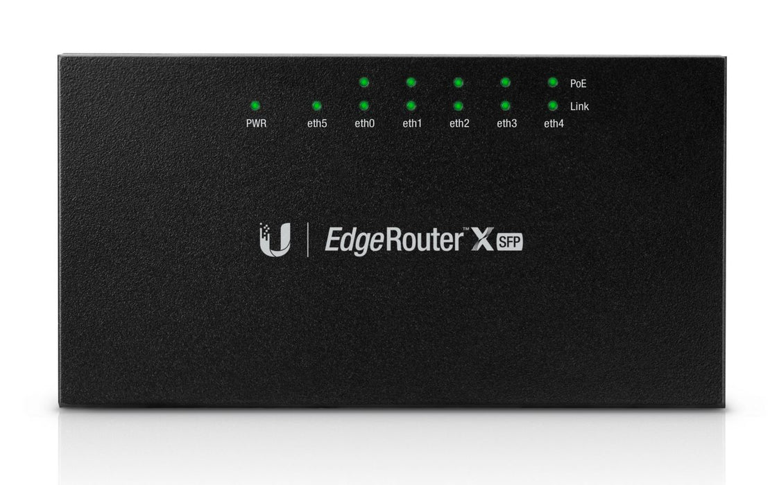 Ubiquiti EdgeRouter X SFP 5 Port Passive-PoE Gigabit Wired Router | ER-X-SFP