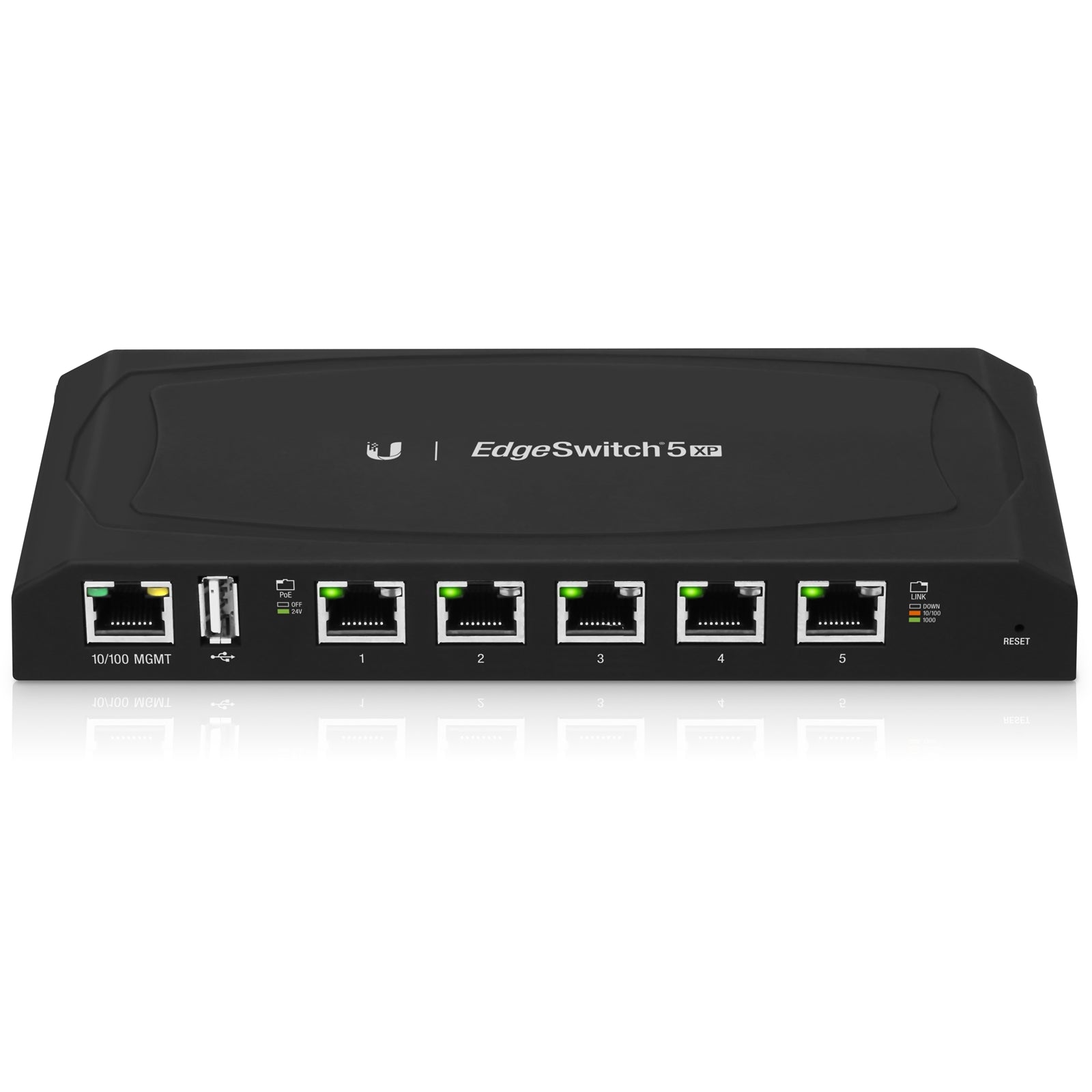 Ubiquiti EdgeSwitch 5XP Managed Gigabit Ethernet (10/100/1000) PoE Black | ES-5XP Network Switch Ubiquiti