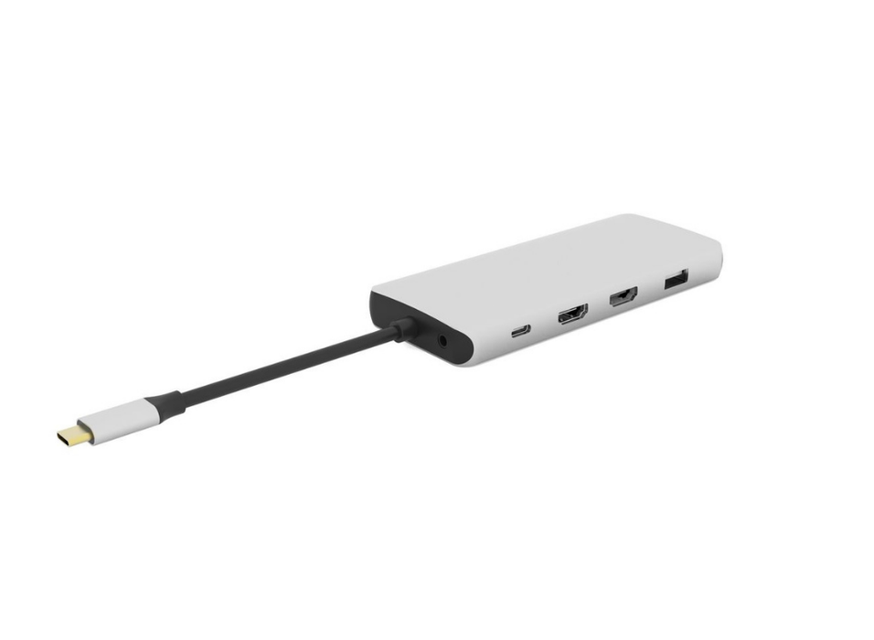 eSTUFF 12-in-1 Triple Display Mobile USB-C Hub For PC And Tablets | ES623009