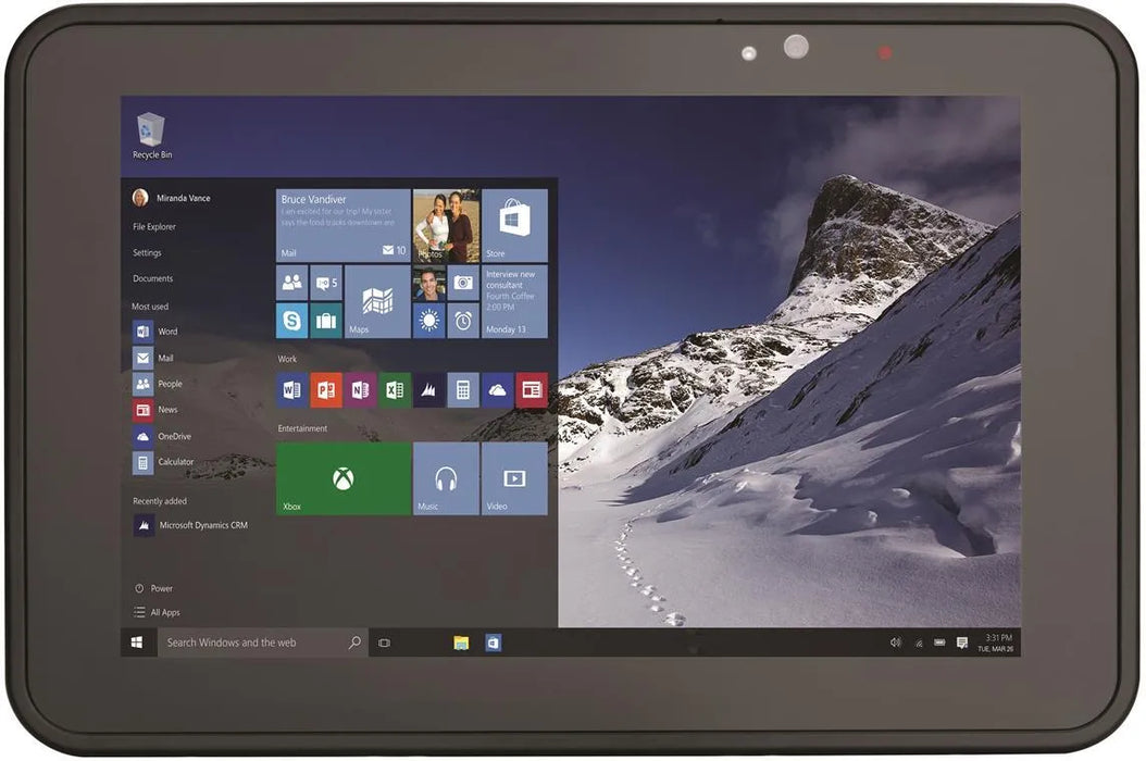 Zebra ET51 10.1" 4 GB Ram 64 GB Storage Windows 10 IoT Enterprise Rugged Tablet Barcode Tablet Zebra