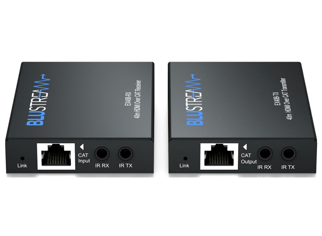 BluStream Slimline HDMI Extender Set - 40m | EX40B-KIT AV Extender BluStream