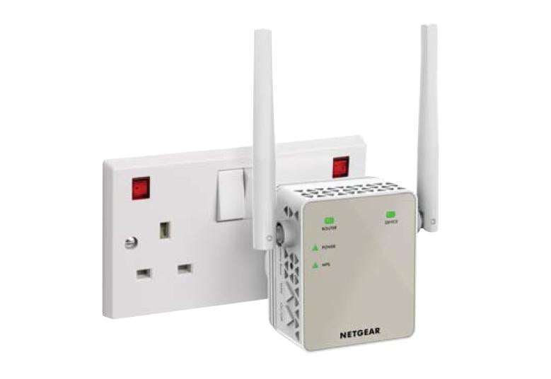 Netgear EX6120-100UKS Dual-band WiFi Range Extender AV Extender Netgear