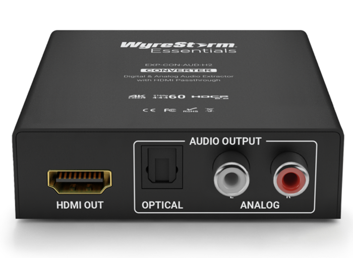 WyreStorm Essentials™ HDMI Audio Extractor | EXP-CON-AUD-H2 Adapter / Converter WyreStorm