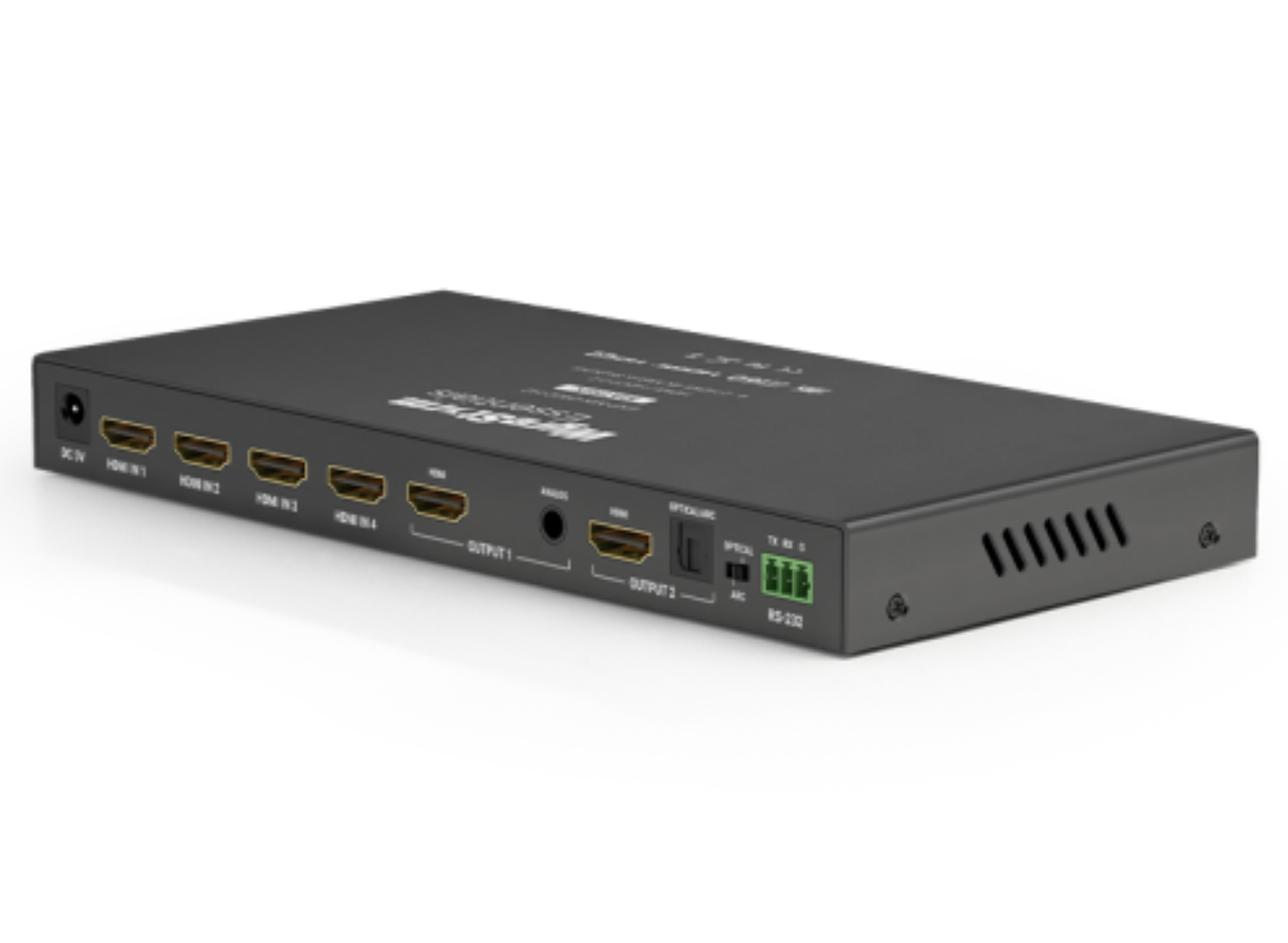 WyreStorm Essentials 4K60 4×2 HDMI Matrix Switcher | EXP-MX-0402-H2 Matrix Switcher WyreStorm