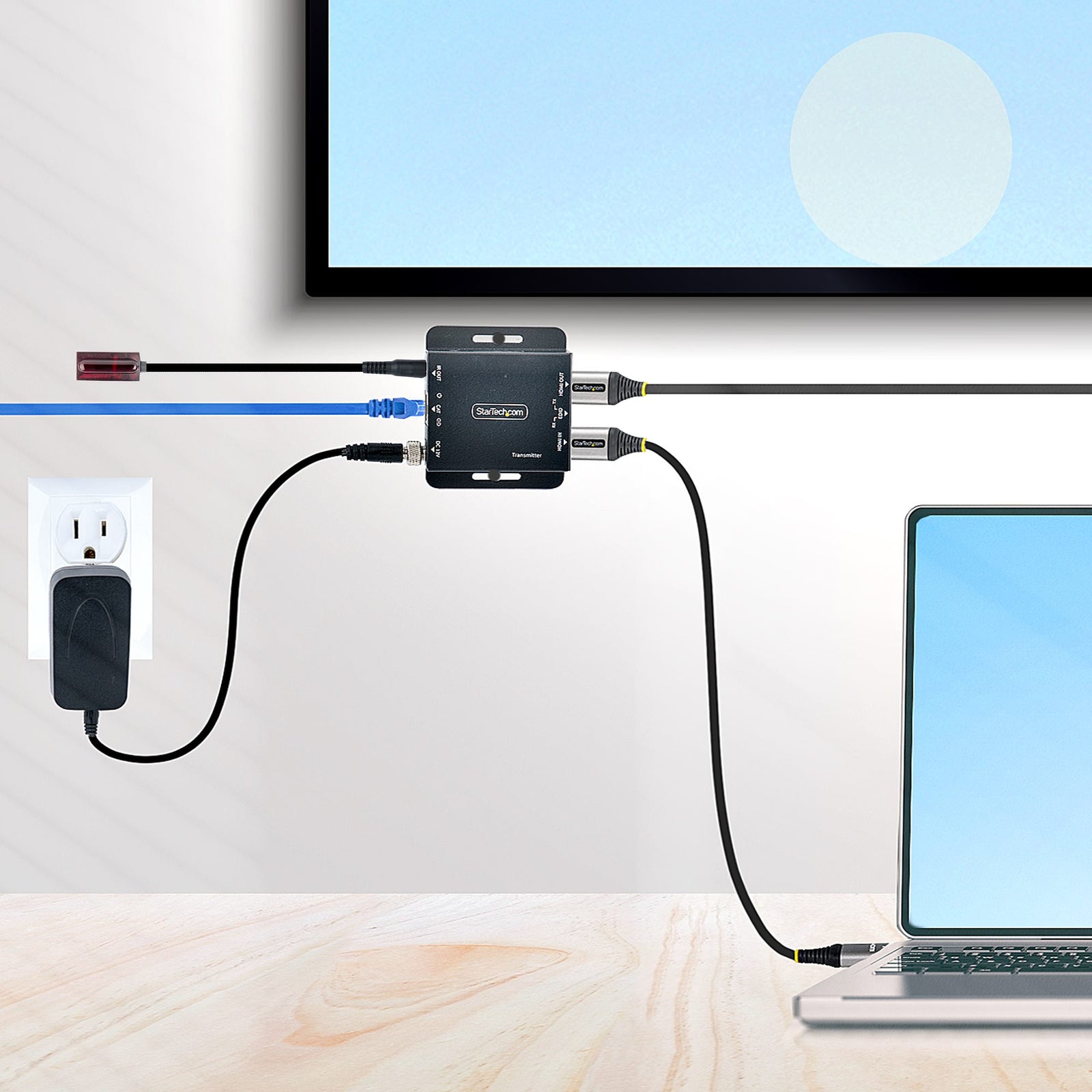 Startech 4K 30Hz HDMI over Cat6 Extender with IR, 40m | EXTEND-HDMI-4K40C6P1 AV Extender Startech