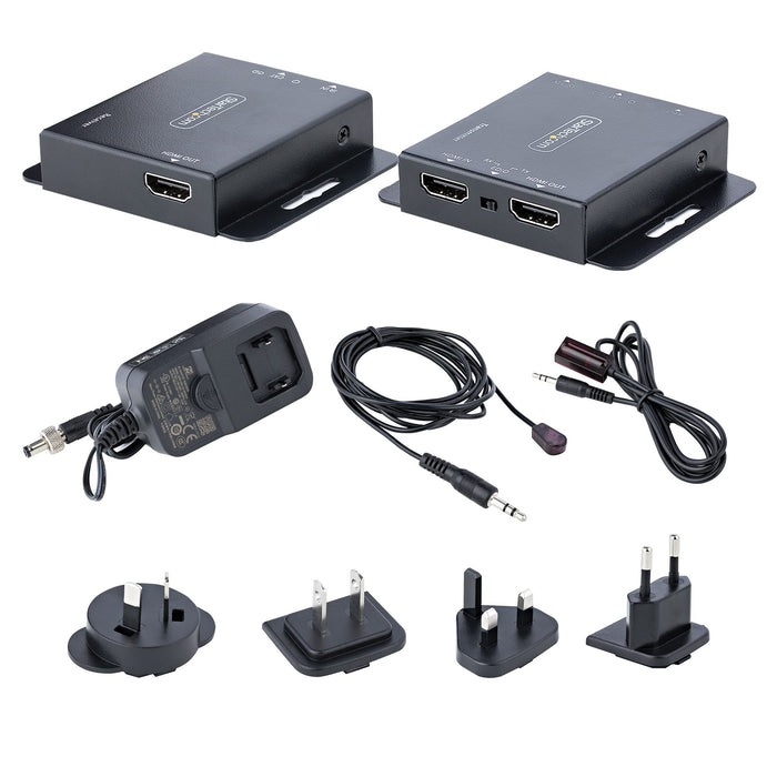 Startech 4K 30Hz HDMI over Cat6 Extender with IR, 40m | EXTEND-HDMI-4K40C6P1 AV Extender Startech