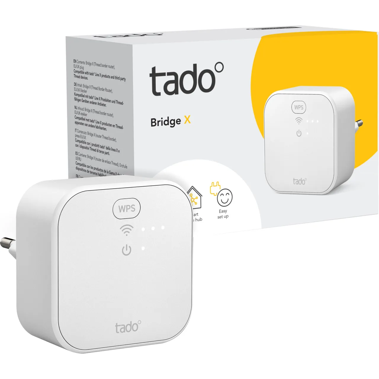 tadoº Thread Bridge X Smart Thermostat - White | VX-IB02-TC-ML-00 Network Bridge Tado
