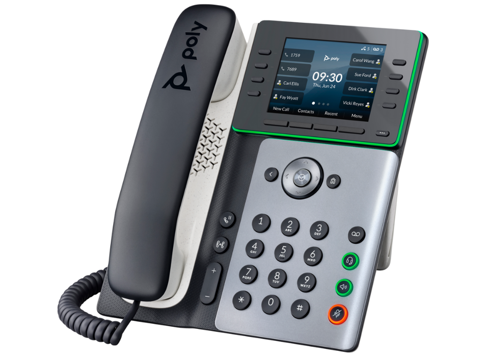 Poly Edge E320 IP Phone And PoE-Enabled | 82M88AA