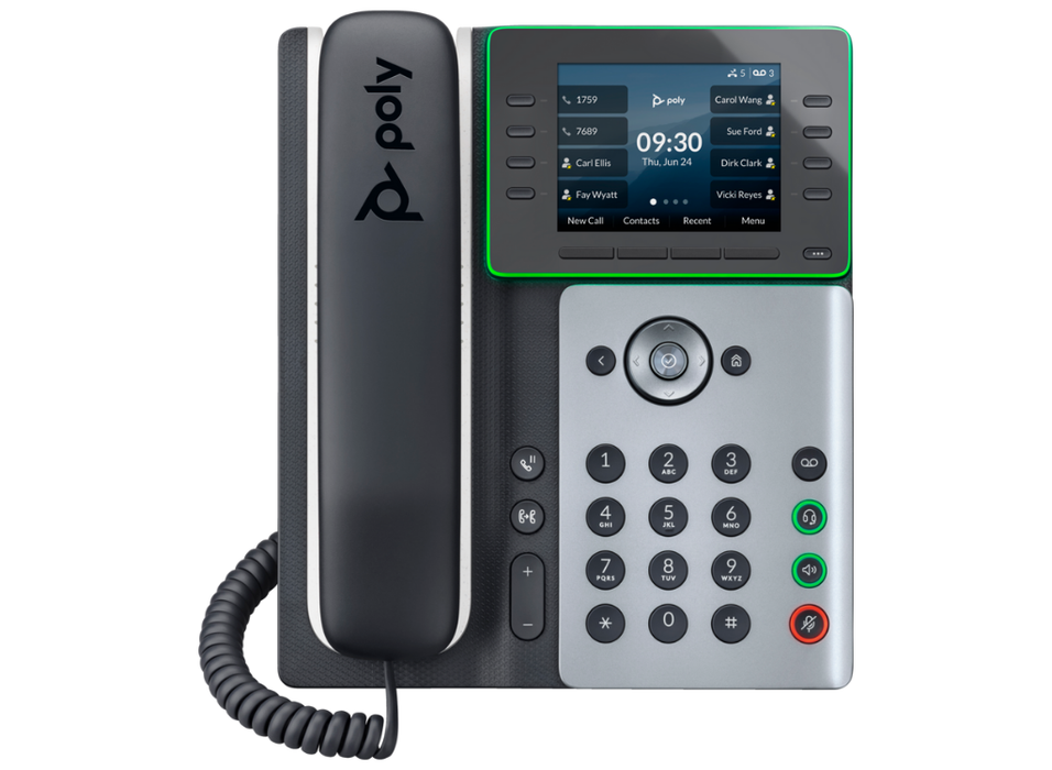 Poly Edge E320 IP Phone And PoE-Enabled | 82M88AA