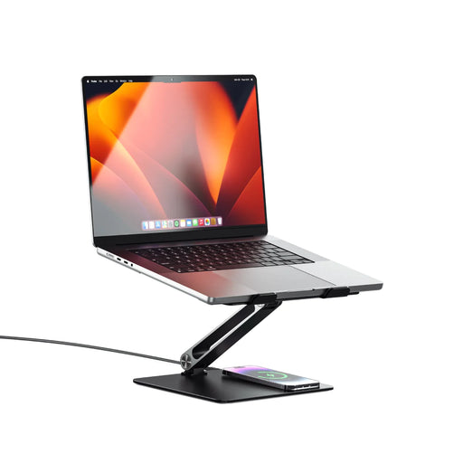 Alogic EPLSWCBK Elite Power Laptop Stand with Wireless Charger