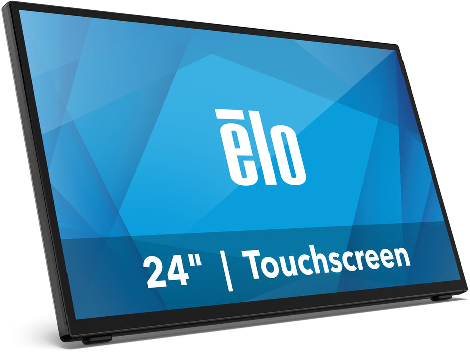 Elo 2470L 24" FHD Class TFT-LCD PCAP Black Touchscreen Monitor Touchscreen Monitor Elo
