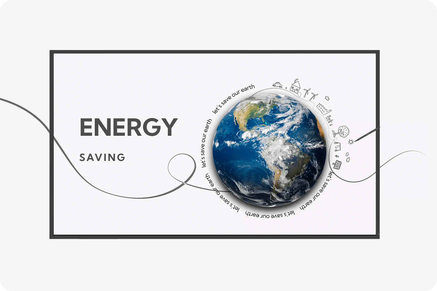 Energy Saver Display