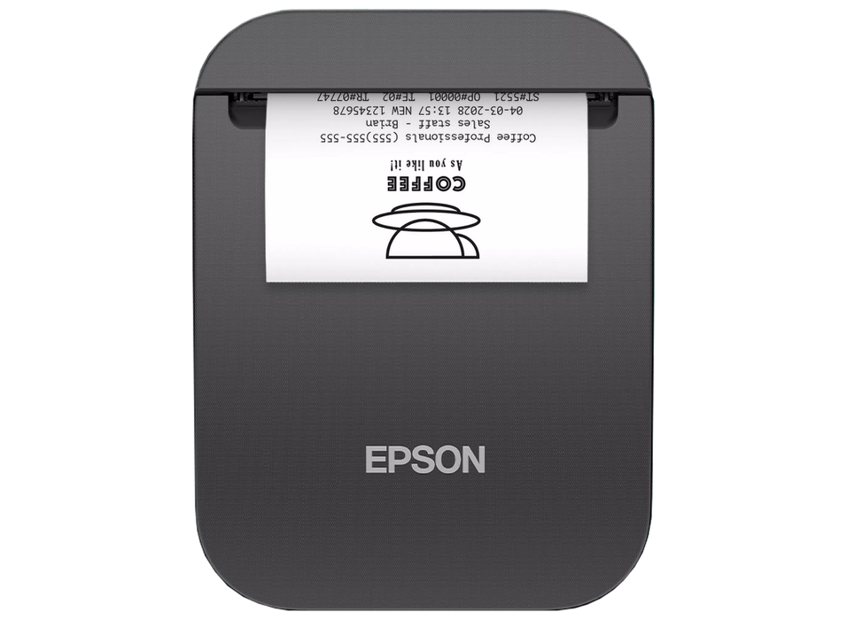 Epson TM-P20II Mobile Receipt, Bluetooth, USB-C Dot Matrix Printer | C31CJ99101 Dot Matrix Printers Epson