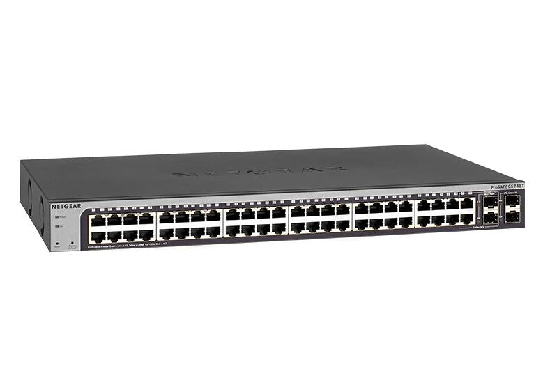 Netgear GS748T-500EUS 48-Port Gigabit Ethernet Smart Switch Network Switch Netgear