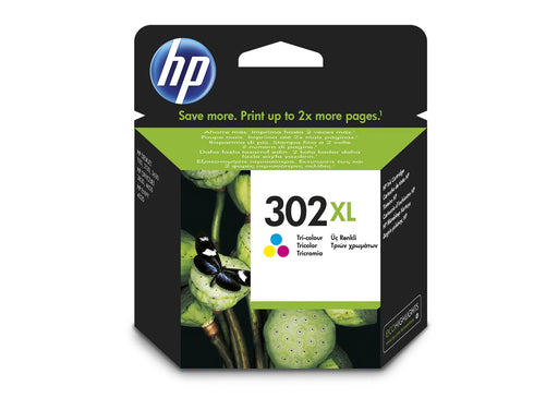 HP 302XL High Yield Tri-Color Original Ink Cartridge