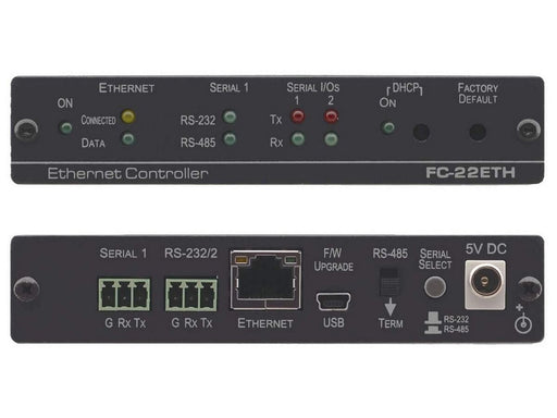 Kramer 2–port Serial Control Gateway | FC-22ETH Video Switches Kramer