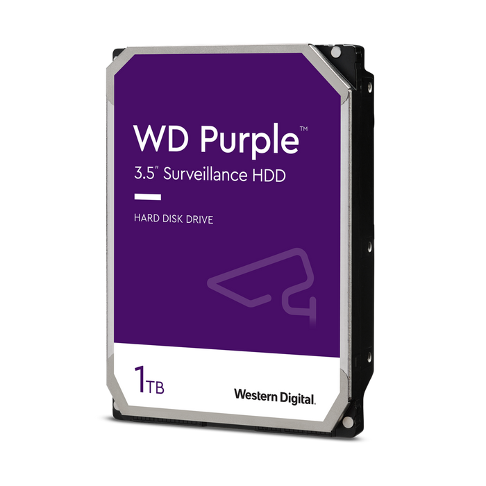 WD Purple WD11PURZ Purple Surveillance 3.5" 1TB SATA 6Gb/s/64MB Hard Drive