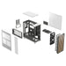 Fractal Design North Chalk White Mid Tower PC Gaming Case - FD-C-NOR1C-03