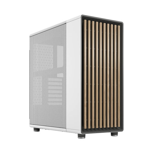 Fractal Design North Chalk White Mid Tower PC Gaming Case - FD-C-NOR1C-03