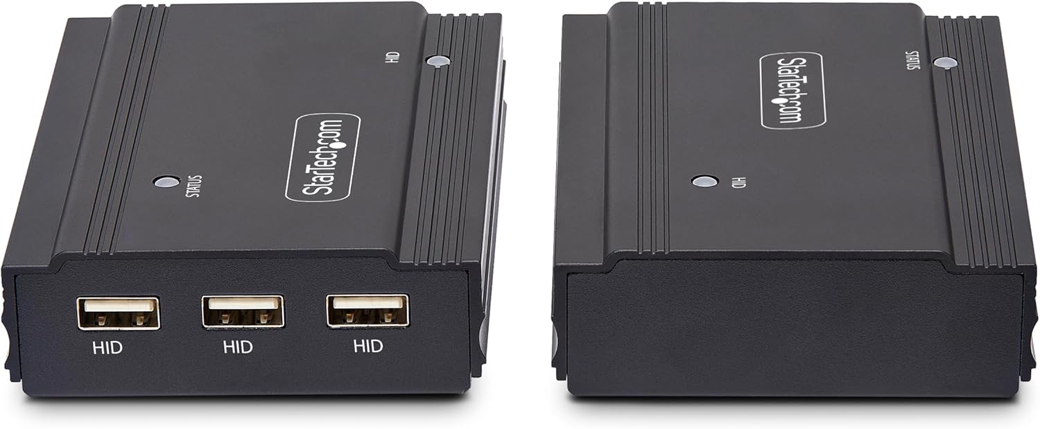 StarTech KVM Extender DP 4K 60Hz 300m SFP+ USB HID TAA | FD121-KVM-EXTENDER AV Extender Startech