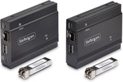 StarTech KVM Extender DP 4K 60Hz 300m SFP+ USB HID TAA | FD121-KVM-EXTENDER AV Extender Startech