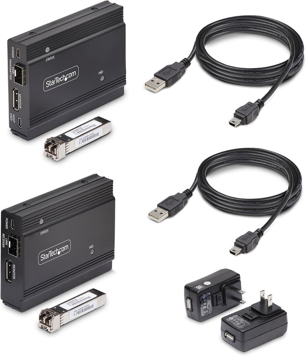 StarTech KVM Extender DP 4K 60Hz 300m SFP+ USB HID TAA | FD121-KVM-EXTENDER IP KVM Extenders Startech