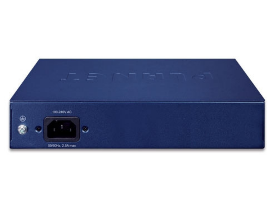 Planet 8-Port 10/100TX 802.3at PoE + 1-Port 10/100/1000T + 1-Port 100/1000X SFP Desktop Switch | FGSD-1011HP Planet Network Switches Planet