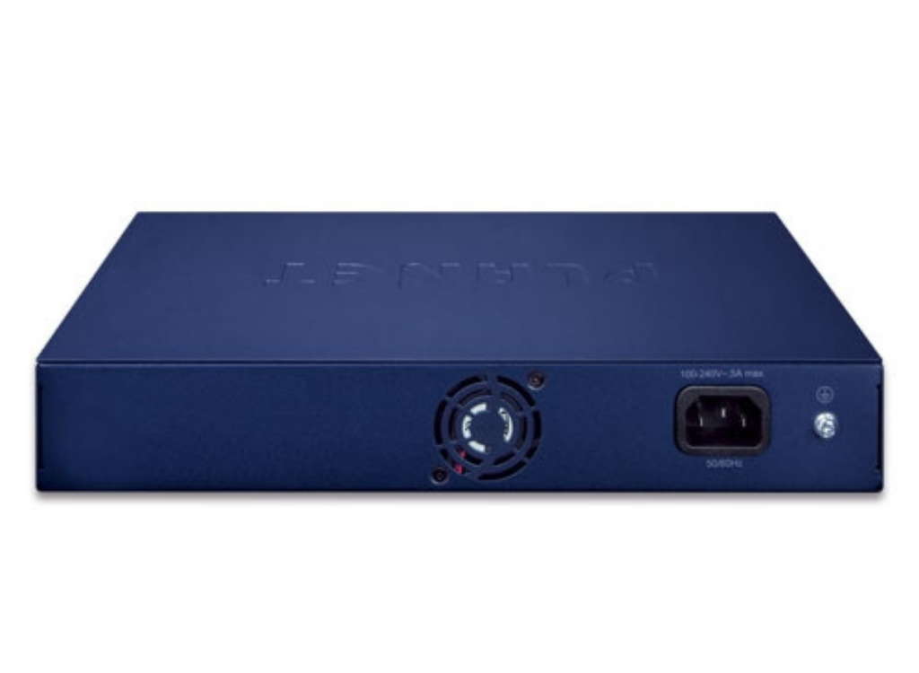 Planet 16-Port 10/100TX 802.3at PoE + 2-Port 10/100/1000T + 1-Port Shared 1000X SFP Desktop Switch (185 Watts) | FGSD-1821P Network Switch Planet