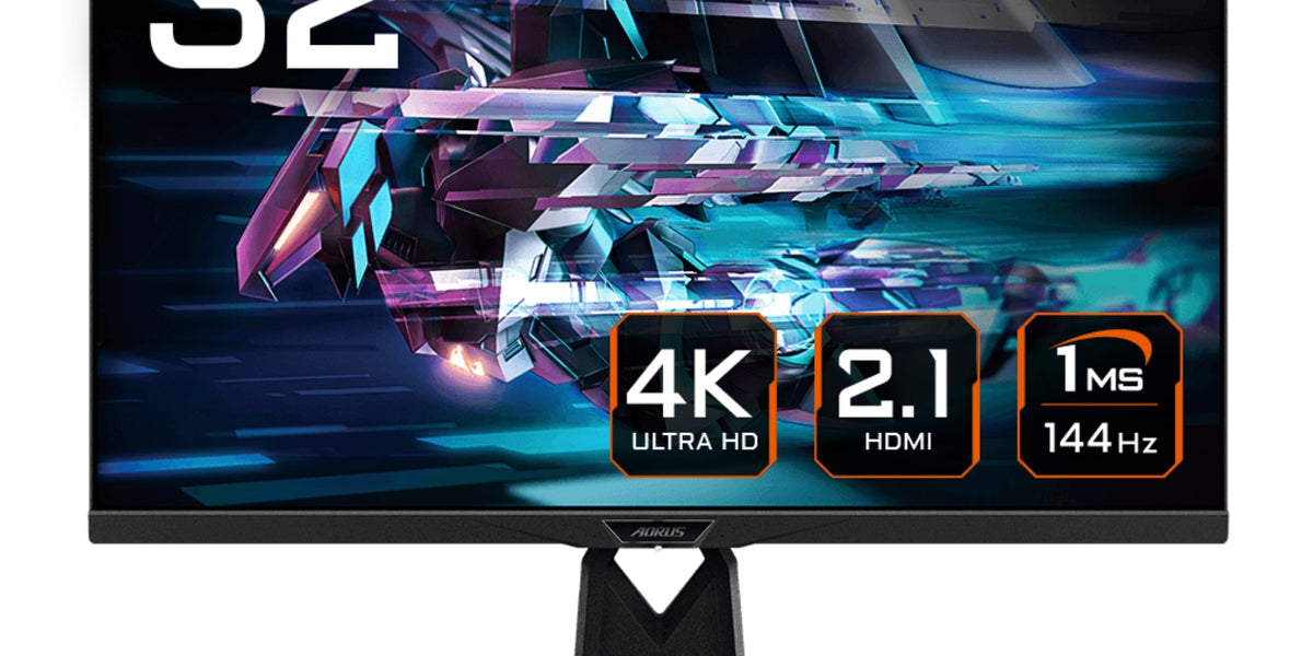 4k 144hz Aorus Fi32u Gigabyte 32 Ips 144hz Monitor Gigabyte Aorus