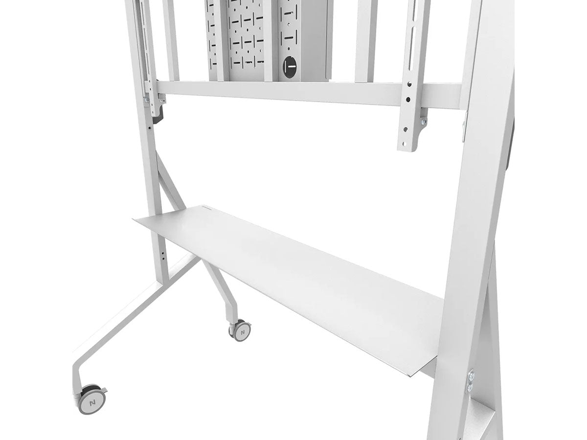 Neomounts MOVE Go XL 65" - 110" TV Trolley | FL50-575WH1 Mobile Trolley NeoMounts