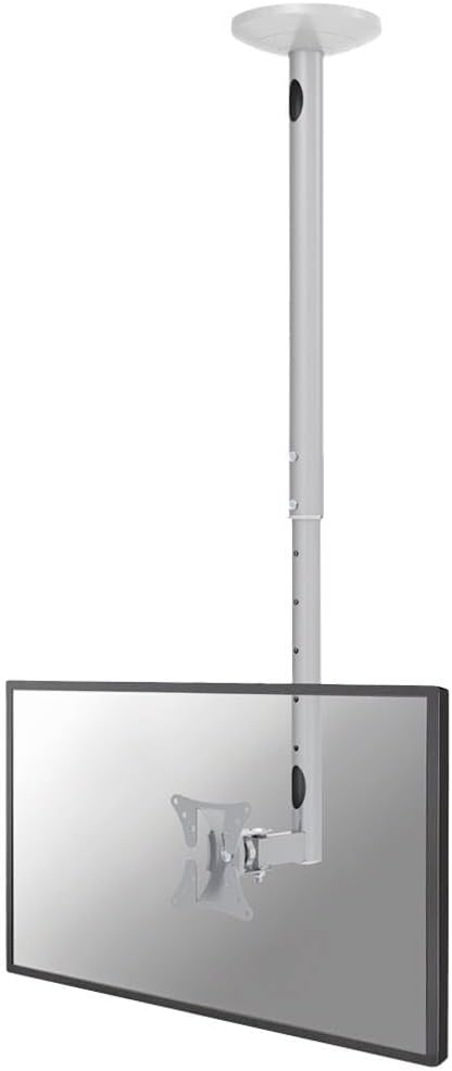 NeoMounts FPMA-C050SILVER Monitor Ceiling Mount For 10-30" Screens Ceiling Mount Bracket NeoMounts