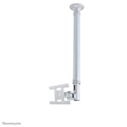 NeoMounts FPMA-C100SILVER Monitor Ceiling Mount - For 10-30" Screens Ceiling Mount Bracket NeoMounts