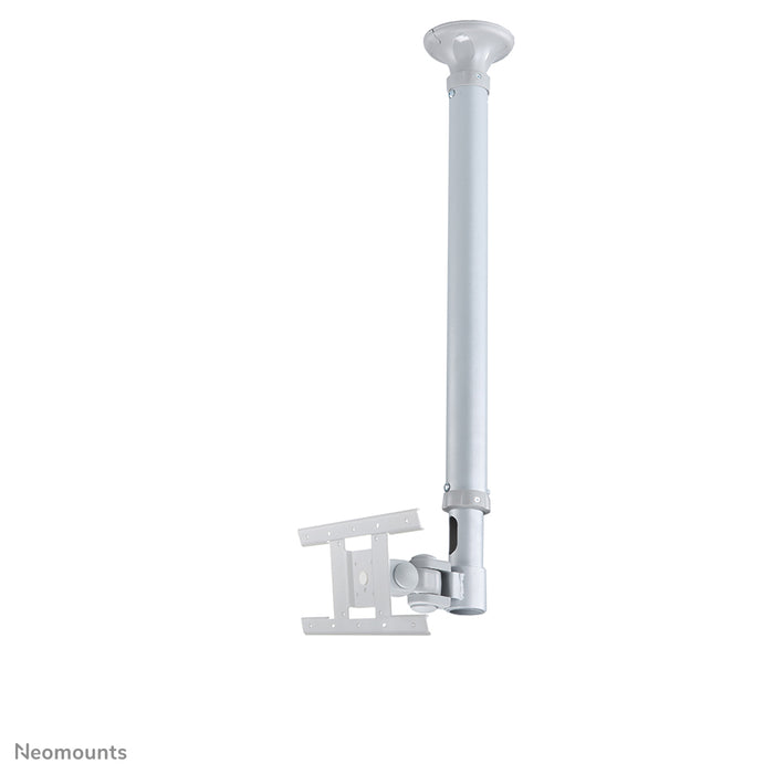 NeoMounts FPMA-C100SILVER Monitor Ceiling Mount - For 10-30" Screens Ceiling Mount Bracket NeoMounts