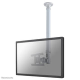 NeoMounts FPMA-C100SILVER Monitor Ceiling Mount - For 10-30" Screens