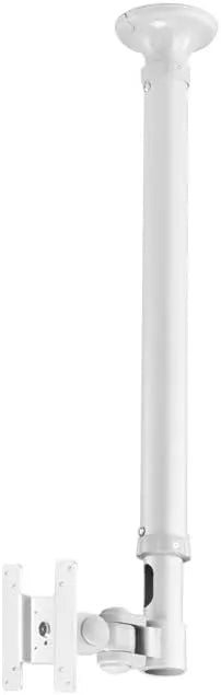 NeoMounts FPMA-C100WHITE Monitor Ceiling Mount For 10-30" Screens Ceiling Mount Bracket NeoMounts