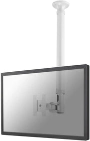 NeoMounts FPMA-C100WHITE Monitor Ceiling Mount For 10-30" Screens Ceiling Mount Bracket NeoMounts